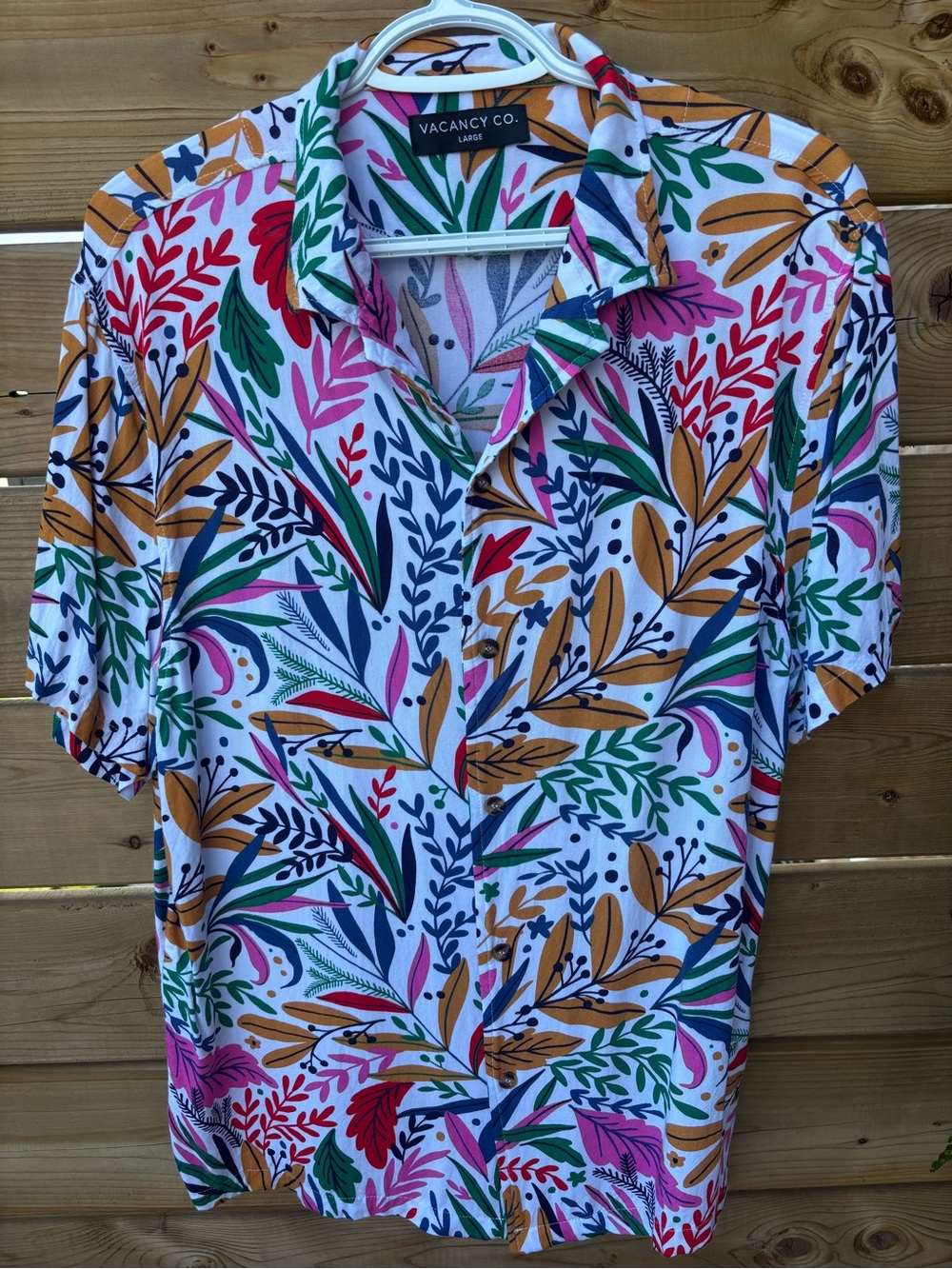 Vacancy Co SS Casual Button Down
